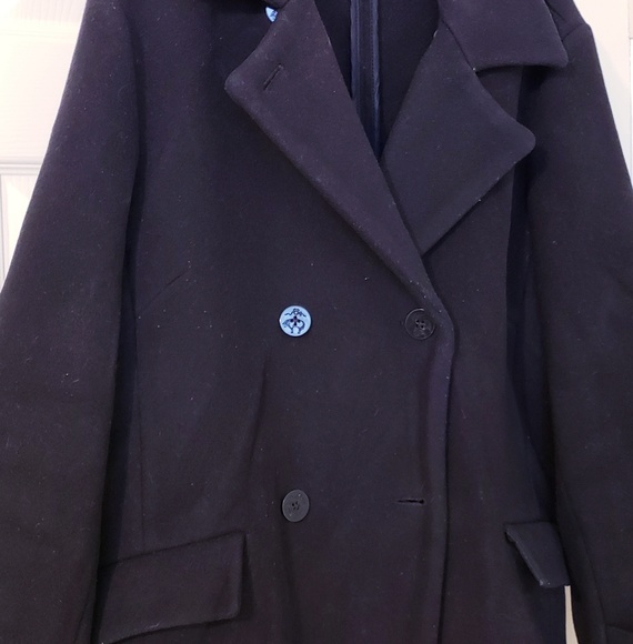 brooks brothers peacoat mens